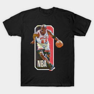 Bulls 23 Michael Jordan Mosaic T-Shirt